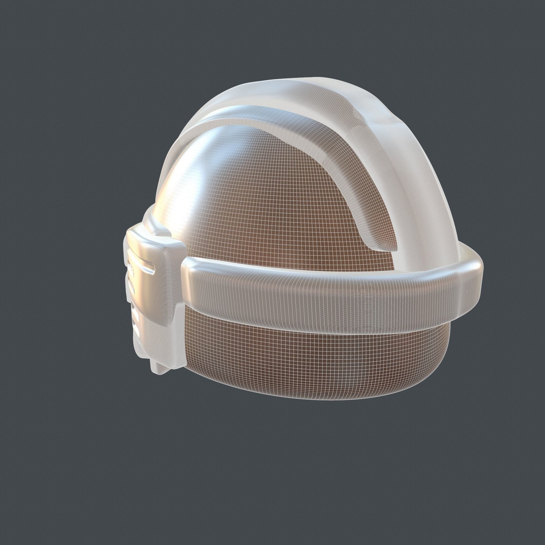 helmet high poly sculpt 3d printable ver 7 3D model 3D model_7