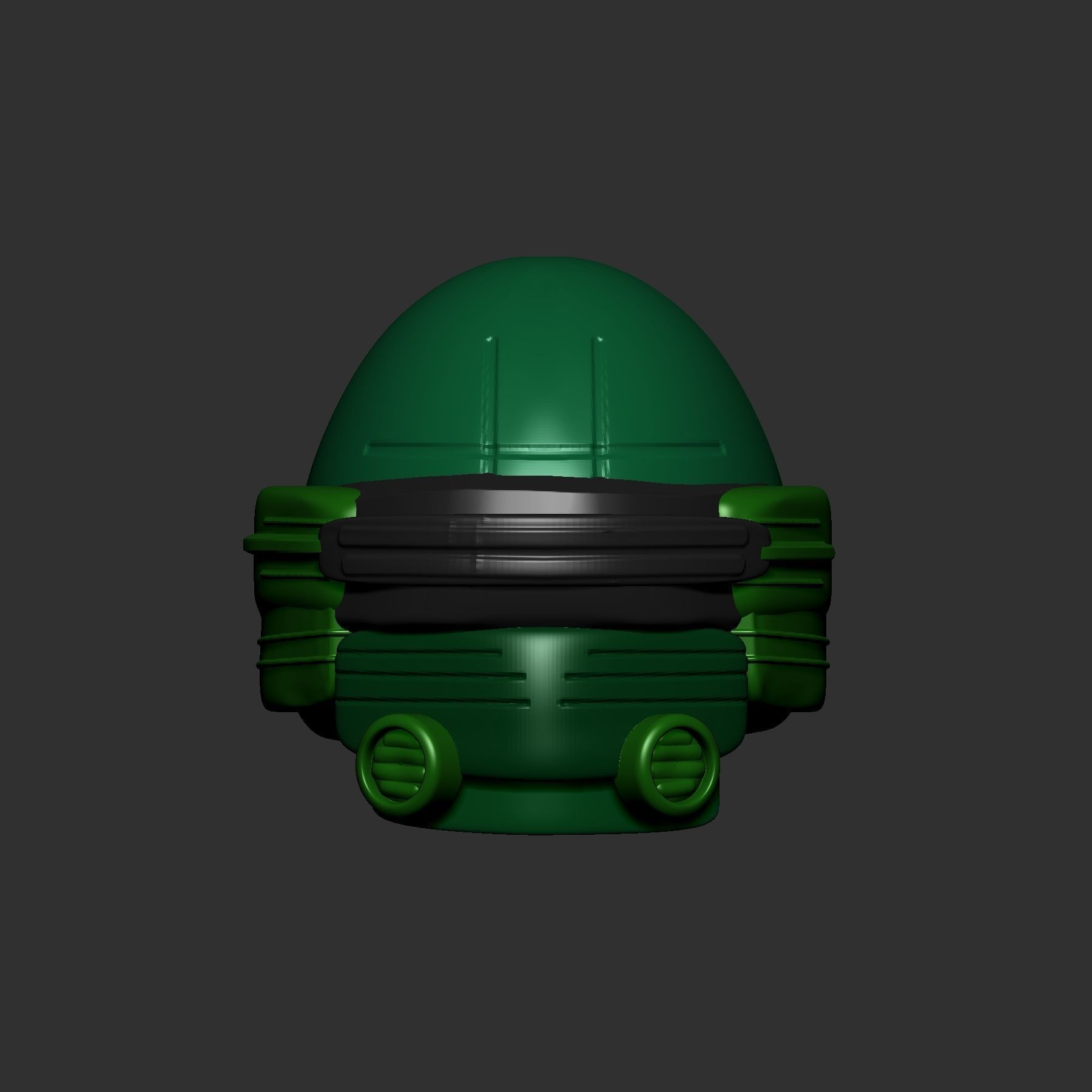 helmet high poly sculpt 3d printable ver 7 3D model 3D model_1