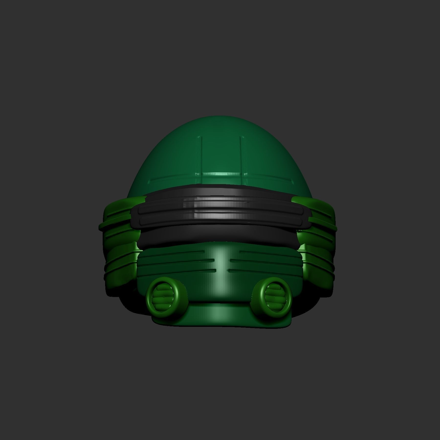 helmet high poly sculpt 3d printable ver 7 3D model 3D model_5