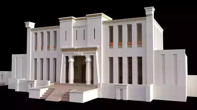 Egyptian Palace Facade