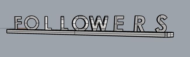 Special grasshopper algorithm for our 1000 followers 3D print model_8