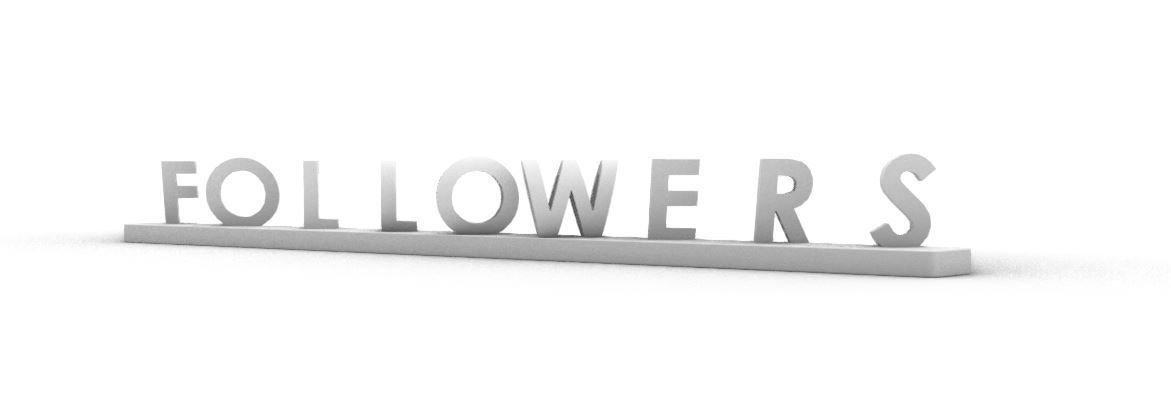 Special grasshopper algorithm for our 1000 followers 3D print model_10