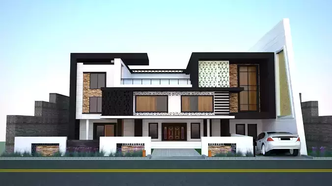 house exterior day scene