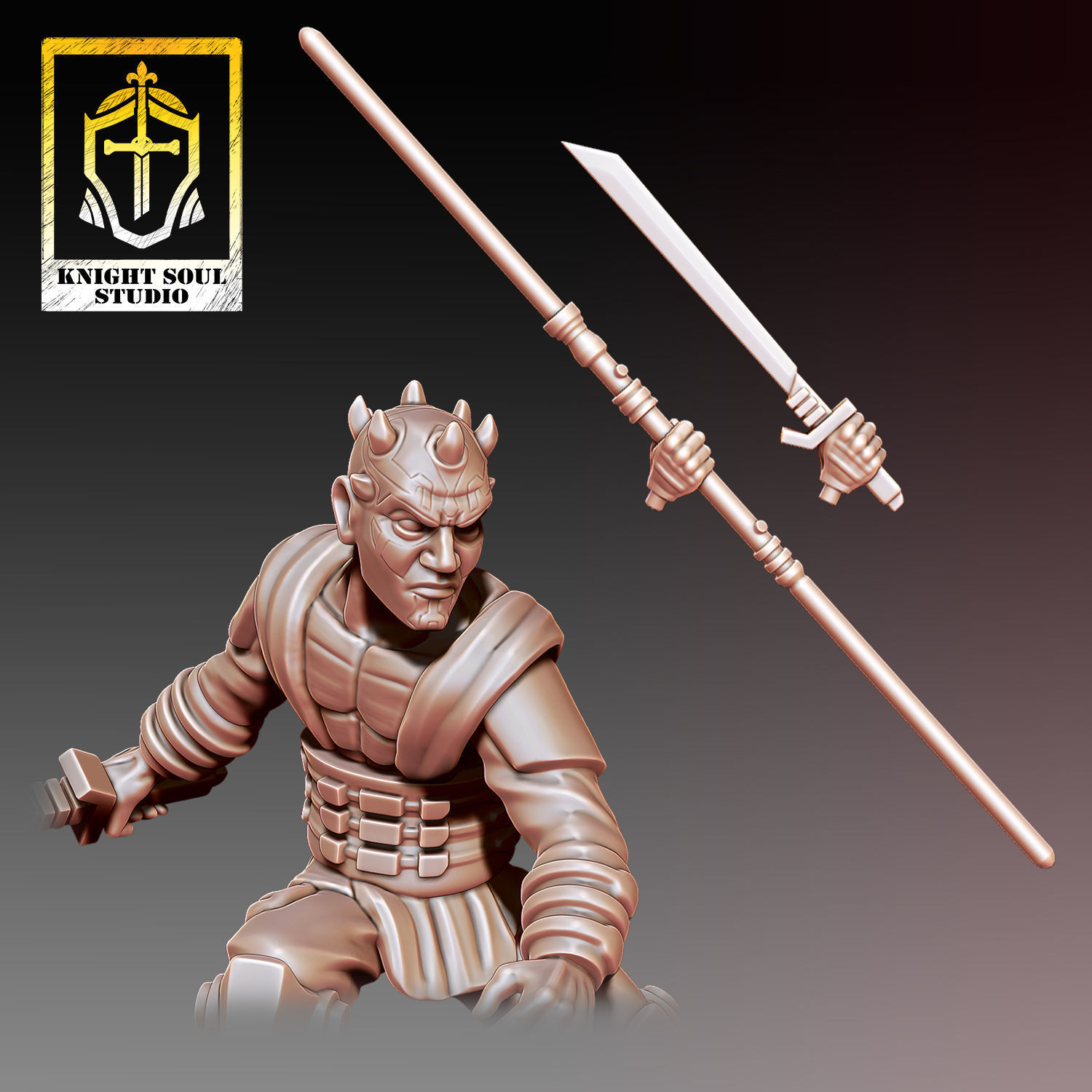 The DarkSaber 3D print model_2