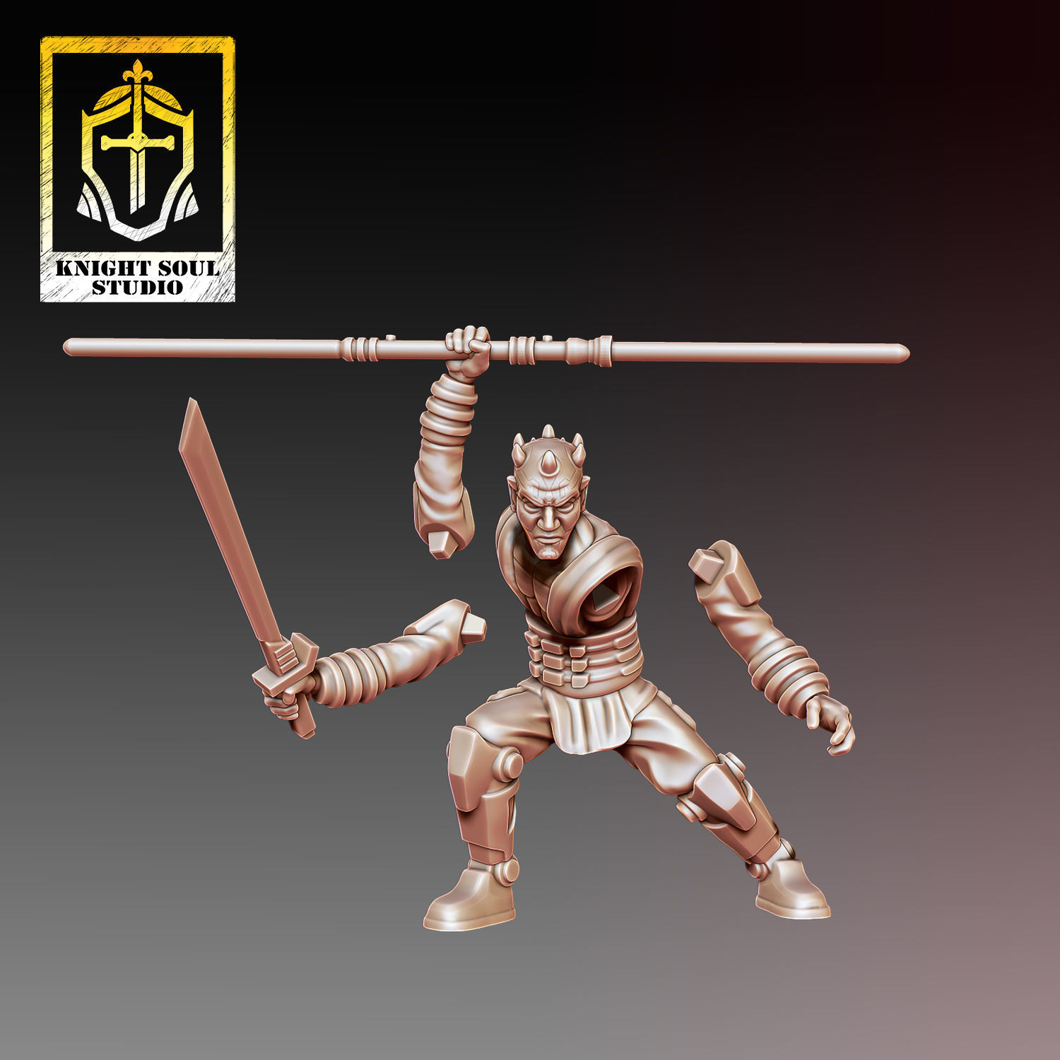 The DarkSaber 3D print model_3