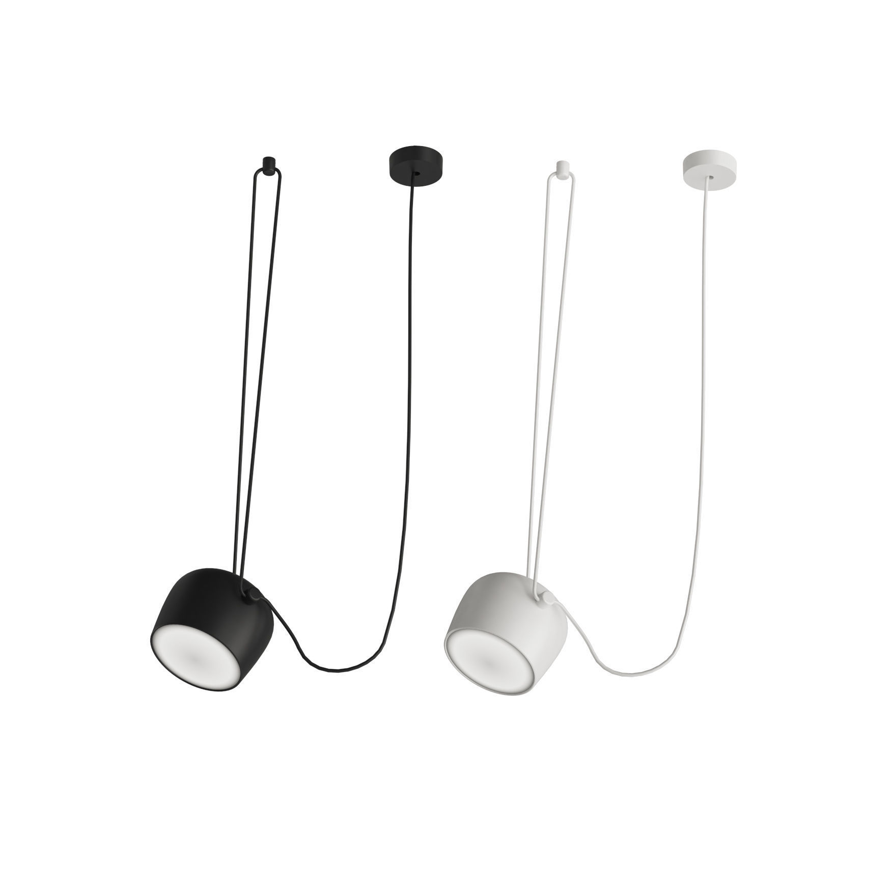 Flos Aim Lamps 3D model_2