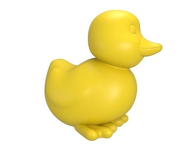 duck toy 3D print model