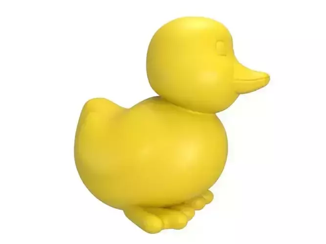 duck toy 3D print model