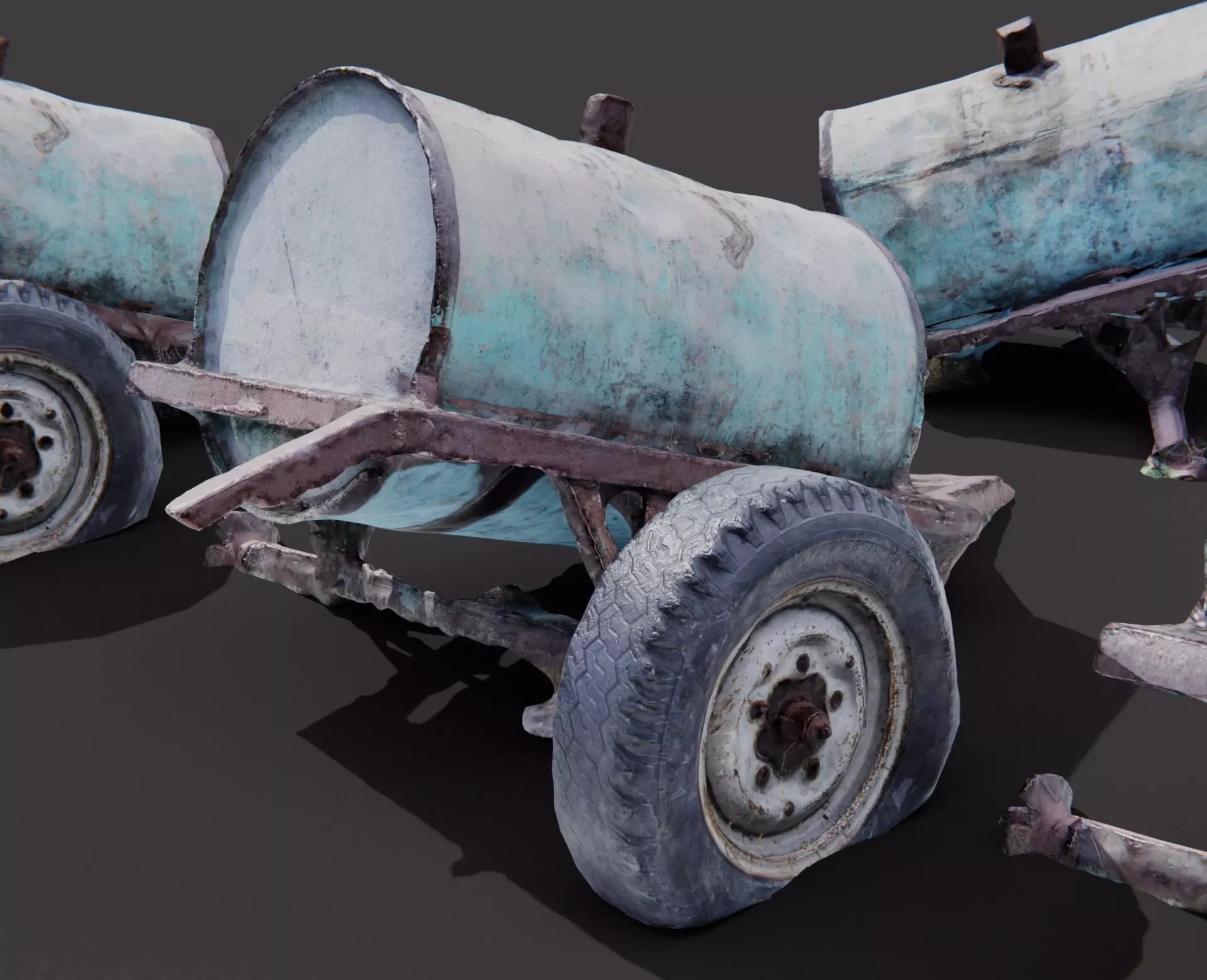 Copper Depot Low-poly 3D model