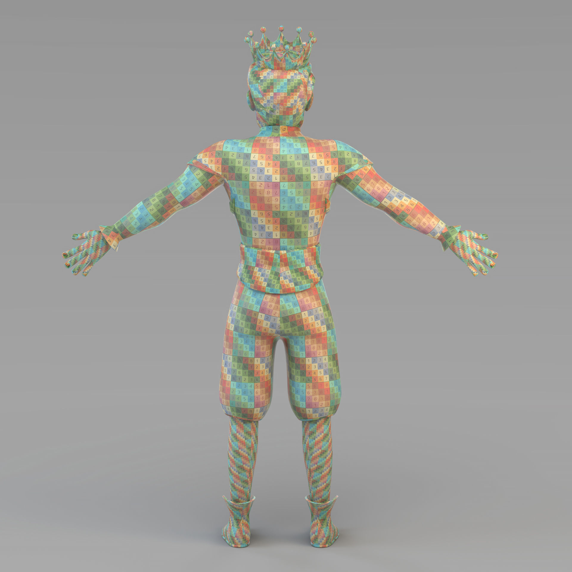 Cartoon Prince 01 3D model_18