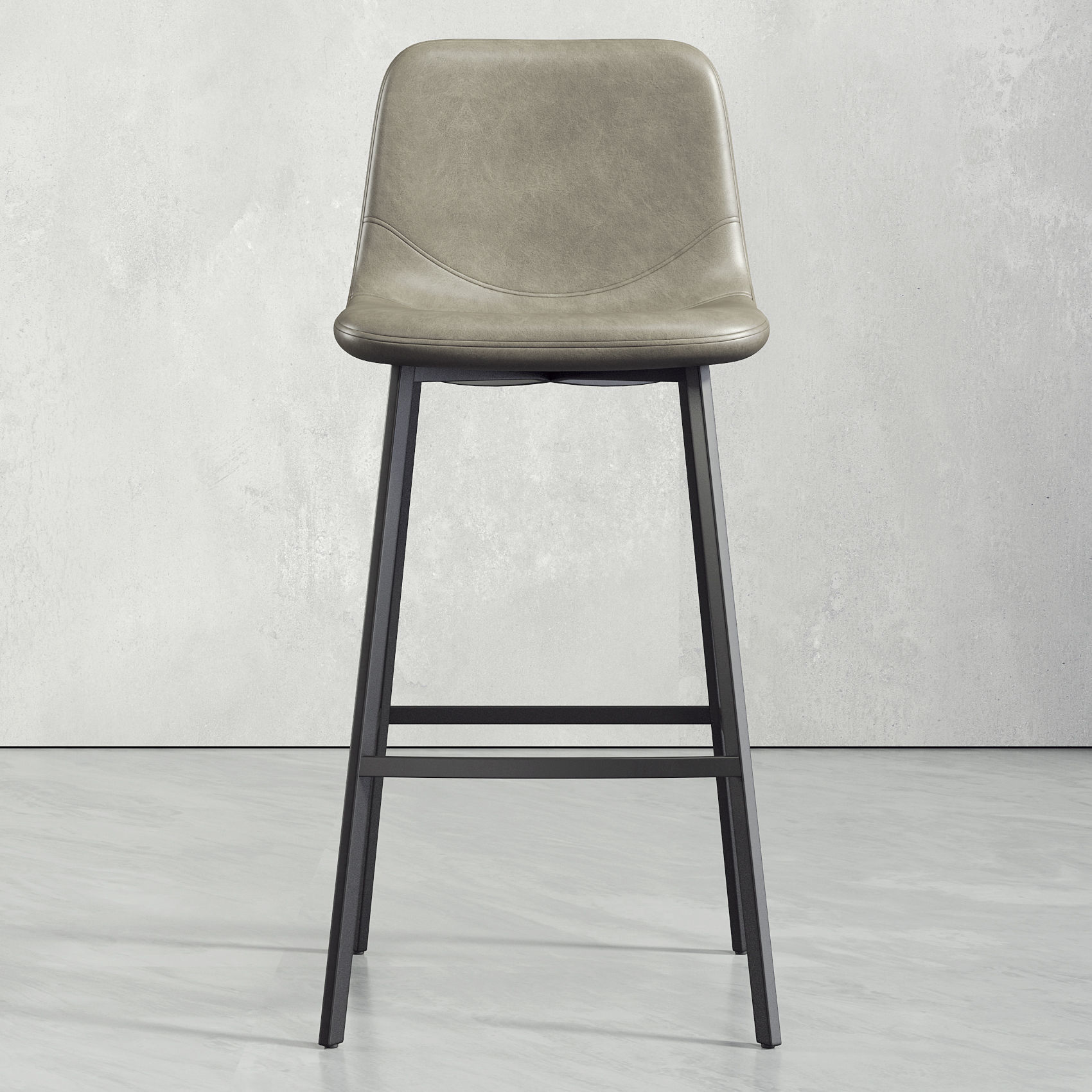 Bar stool 071 3D model_4