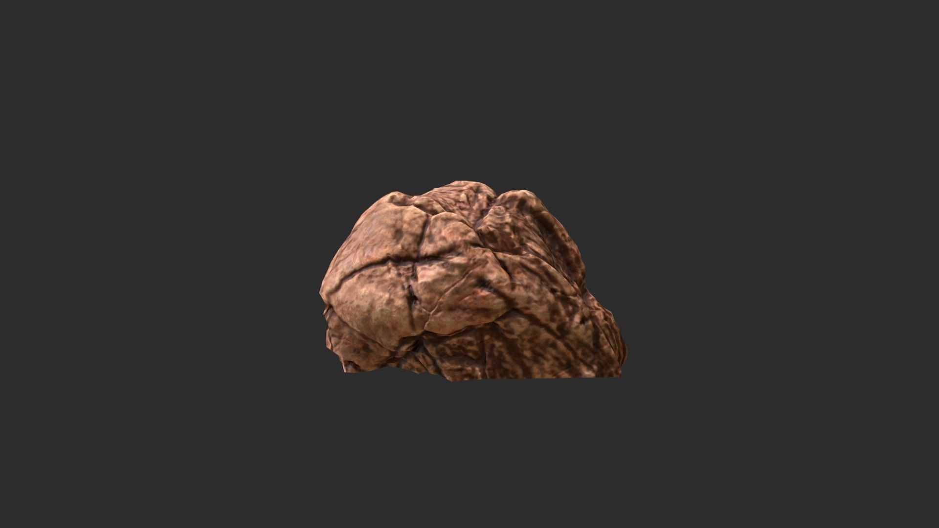 Red Desert Roks 02 Low-poly 3D model_26