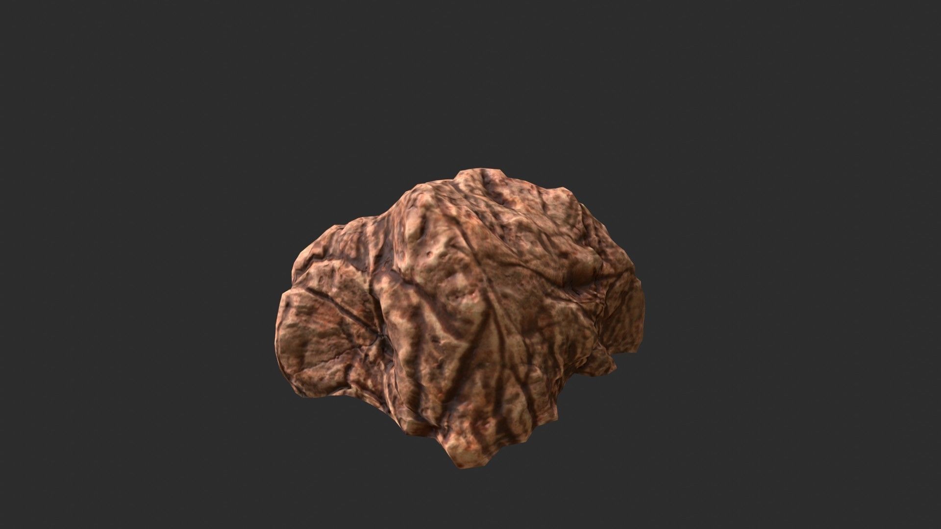 Red Desert Roks 02 Low-poly 3D model_10