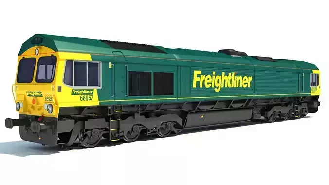 British Rail Class 66 3D model
