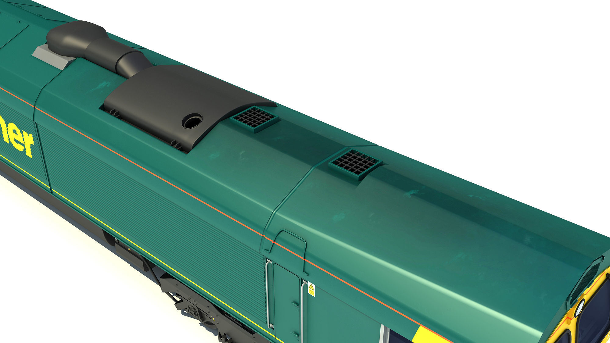 British Rail Class 66 3D model_14