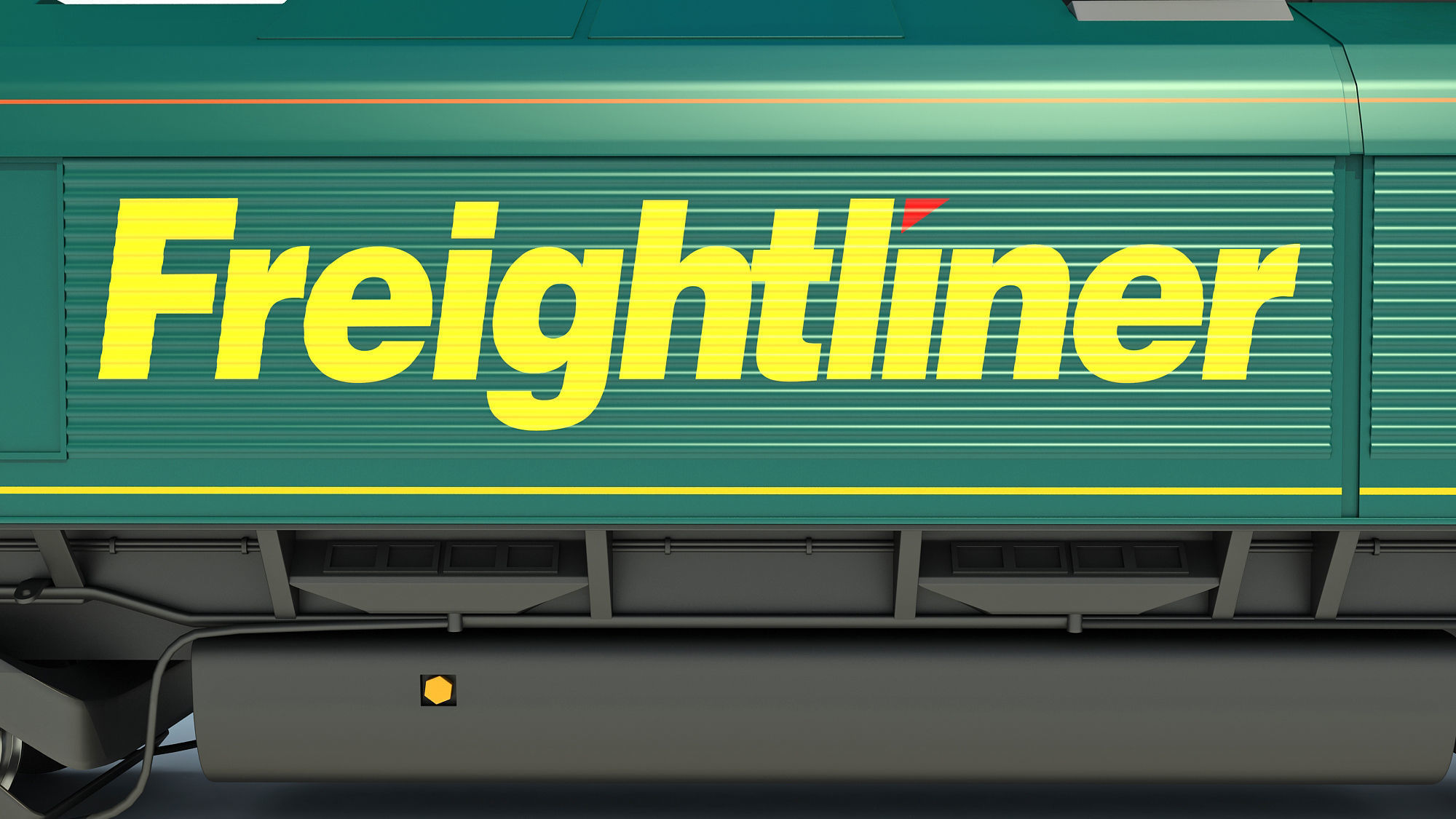 British Rail Class 66 3D model_10