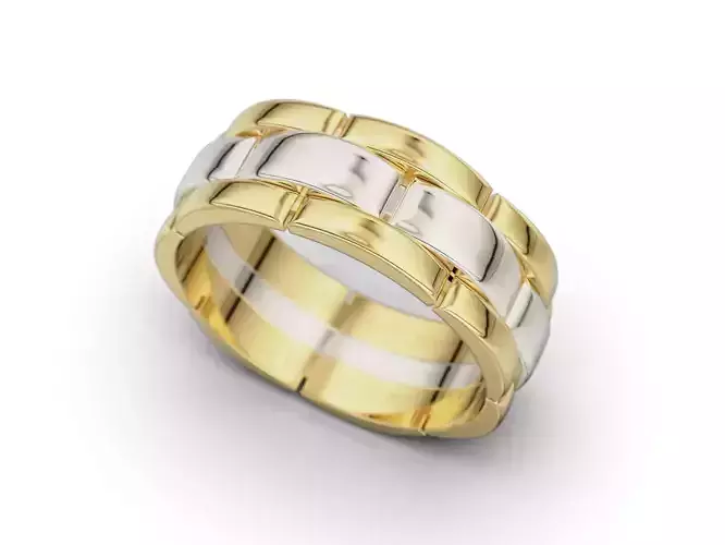 Wedding rings pads 3D print model