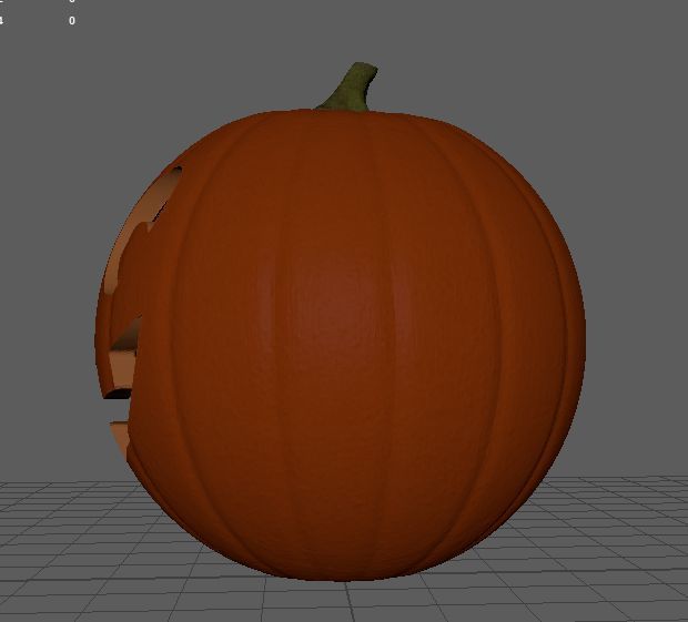 Pumpkin v03 2020 3D model_5