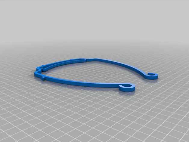 FACE SHIELD FRAME 3D model_0