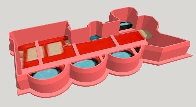 Train Cookie Cutter 3D print model
