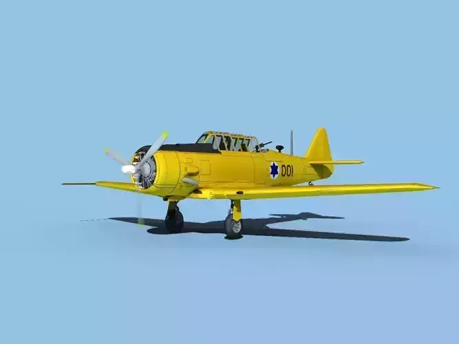 North American AT-6 Texan V18 Israel