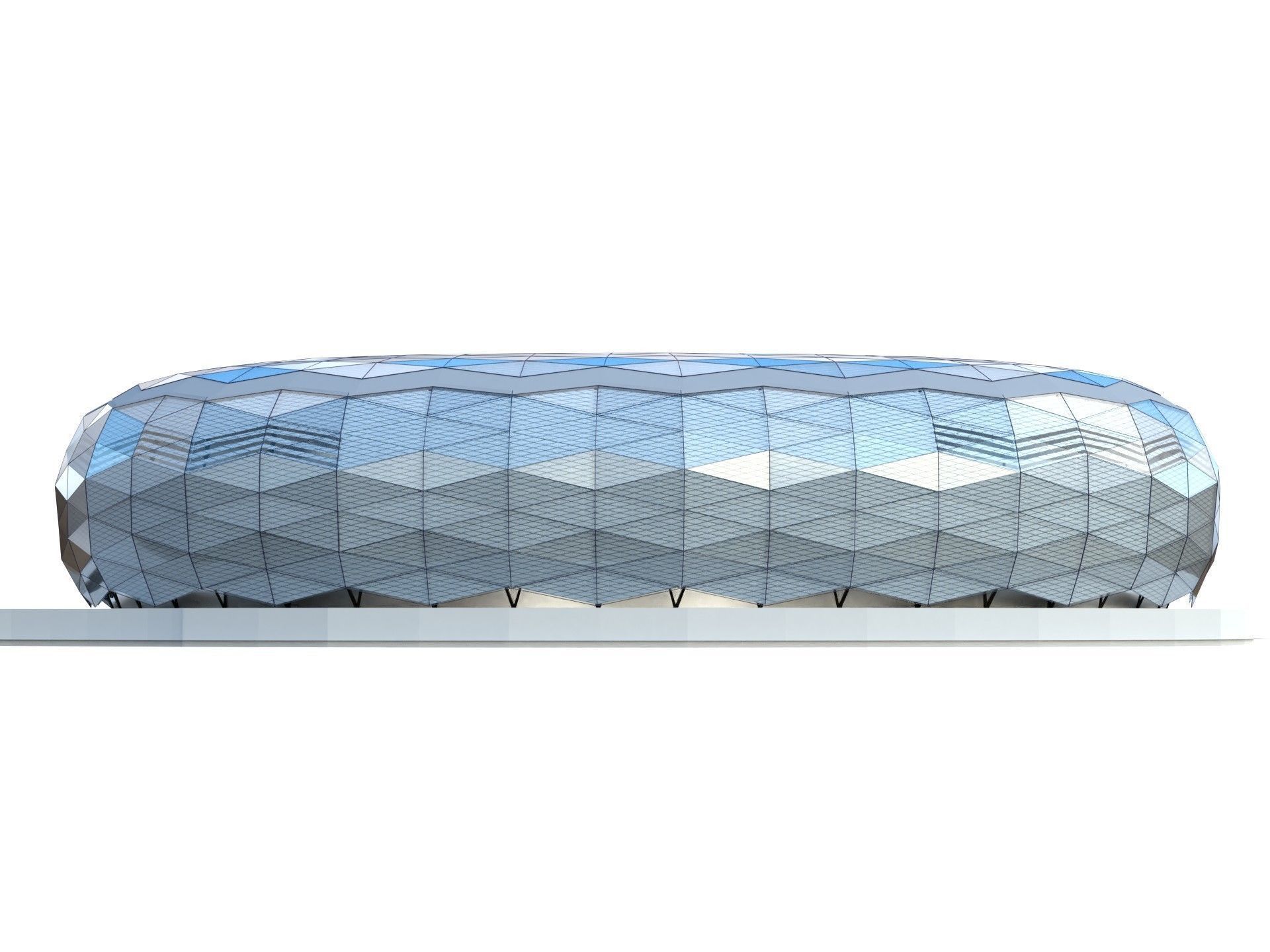 Fifa world cup 2022 qatar stadiums 3D Model Collection_31