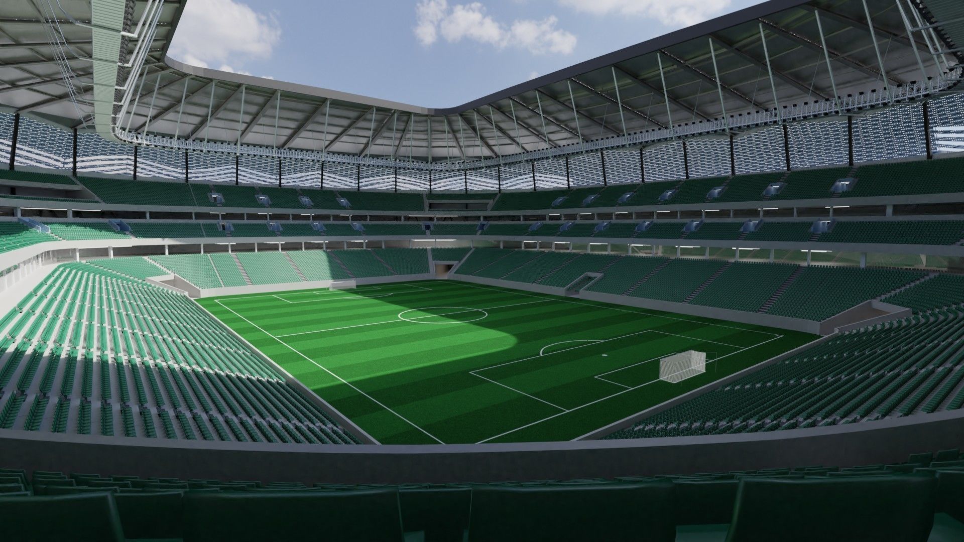 Fifa world cup 2022 qatar stadiums 3D Model Collection_24