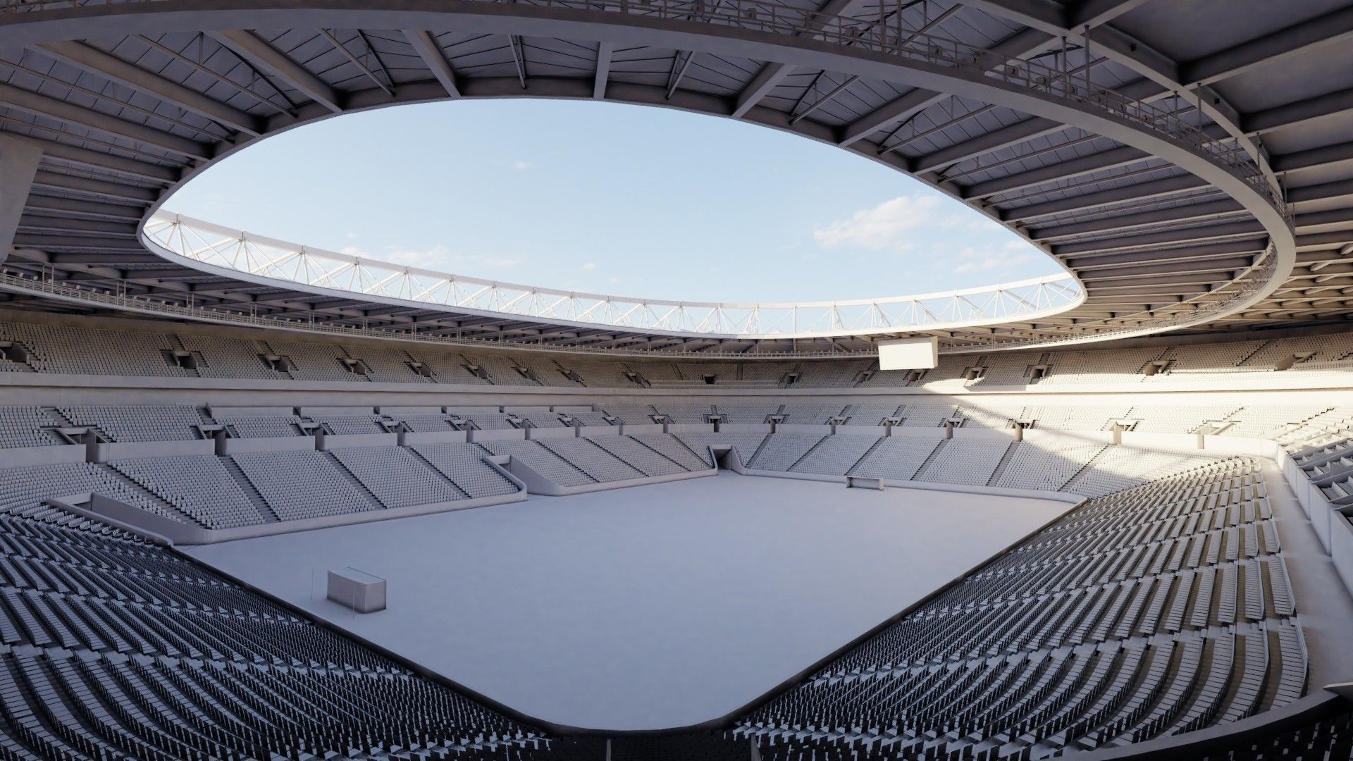 Fifa world cup 2022 qatar stadiums 3D Model Collection_73