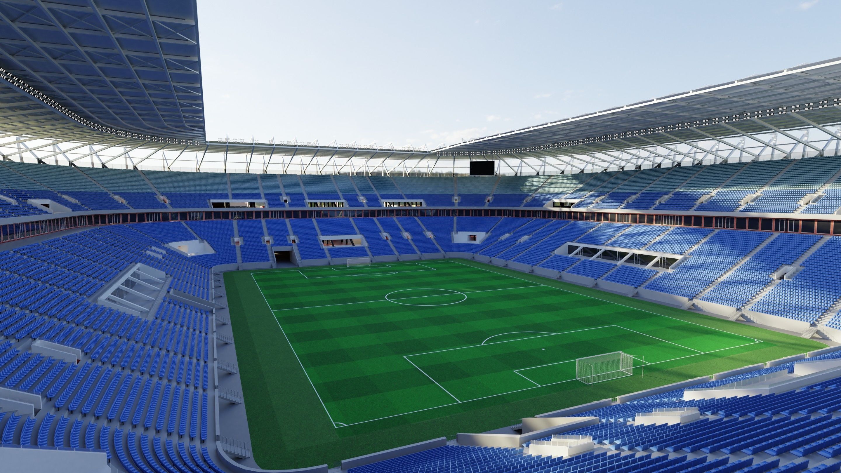 Fifa world cup 2022 qatar stadiums 3D Model Collection_106