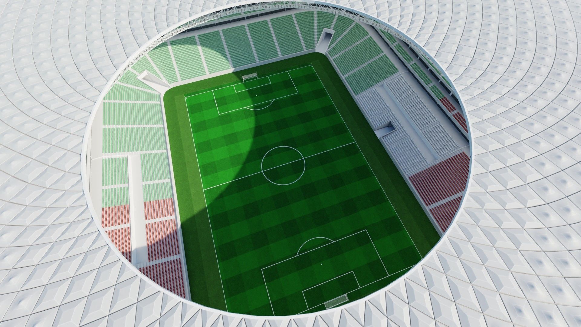 Fifa world cup 2022 qatar stadiums 3D Model Collection_119