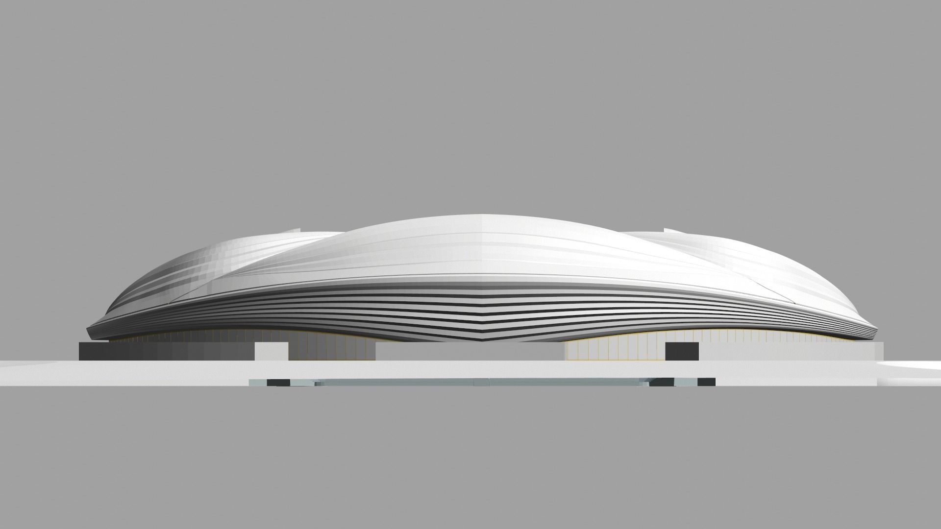 Fifa world cup 2022 qatar stadiums 3D Model Collection_44