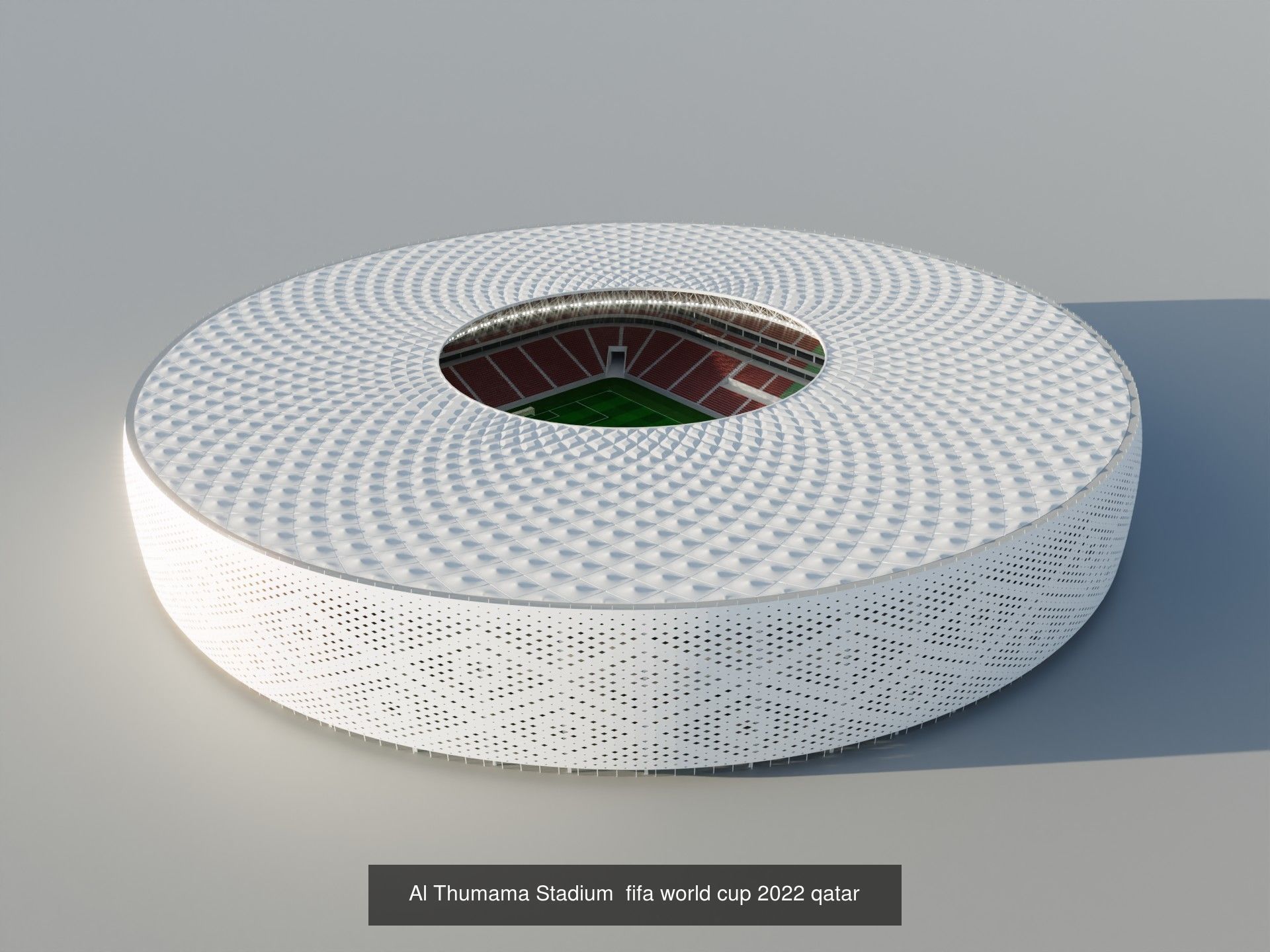Fifa world cup 2022 qatar stadiums 3D Model Collection_3