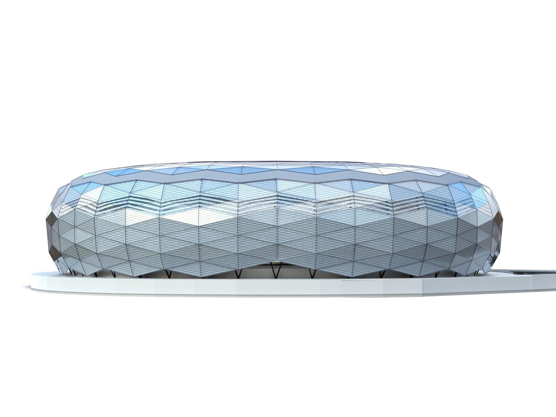 Fifa world cup 2022 qatar stadiums 3D Model Collection_33