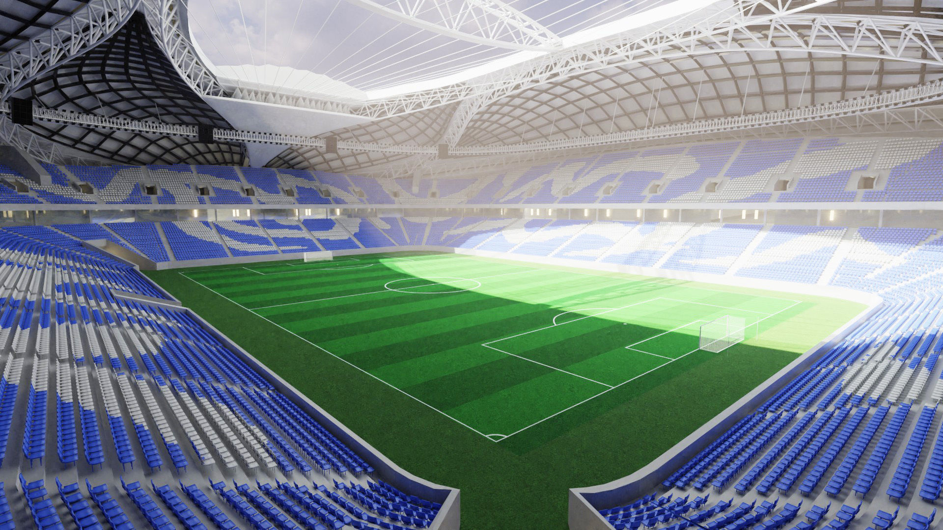 Fifa world cup 2022 qatar stadiums 3D Model Collection_40