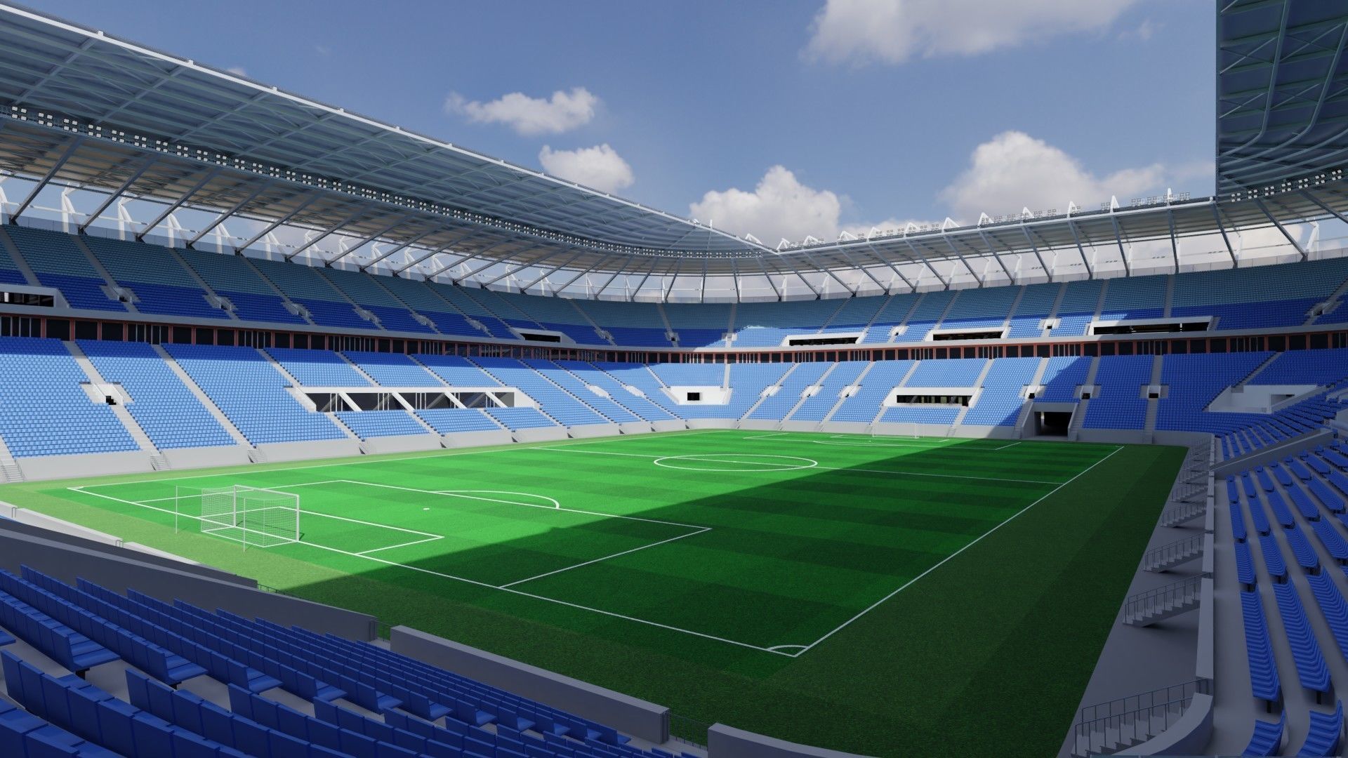 Fifa world cup 2022 qatar stadiums 3D Model Collection_112