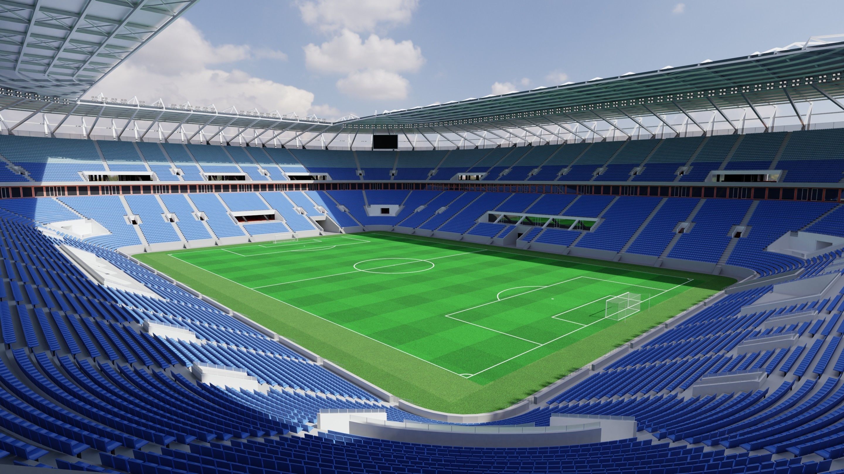 Fifa world cup 2022 qatar stadiums 3D Model Collection_107