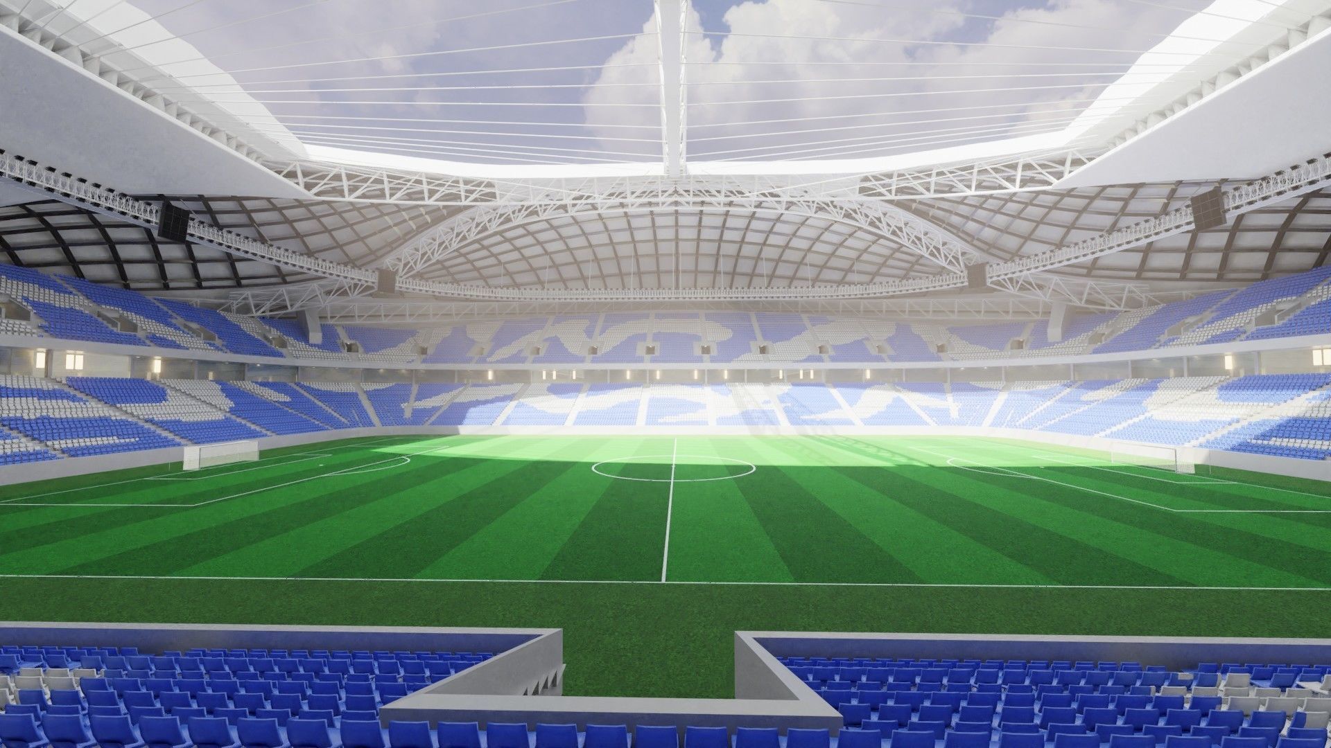 Fifa world cup 2022 qatar stadiums 3D Model Collection_41