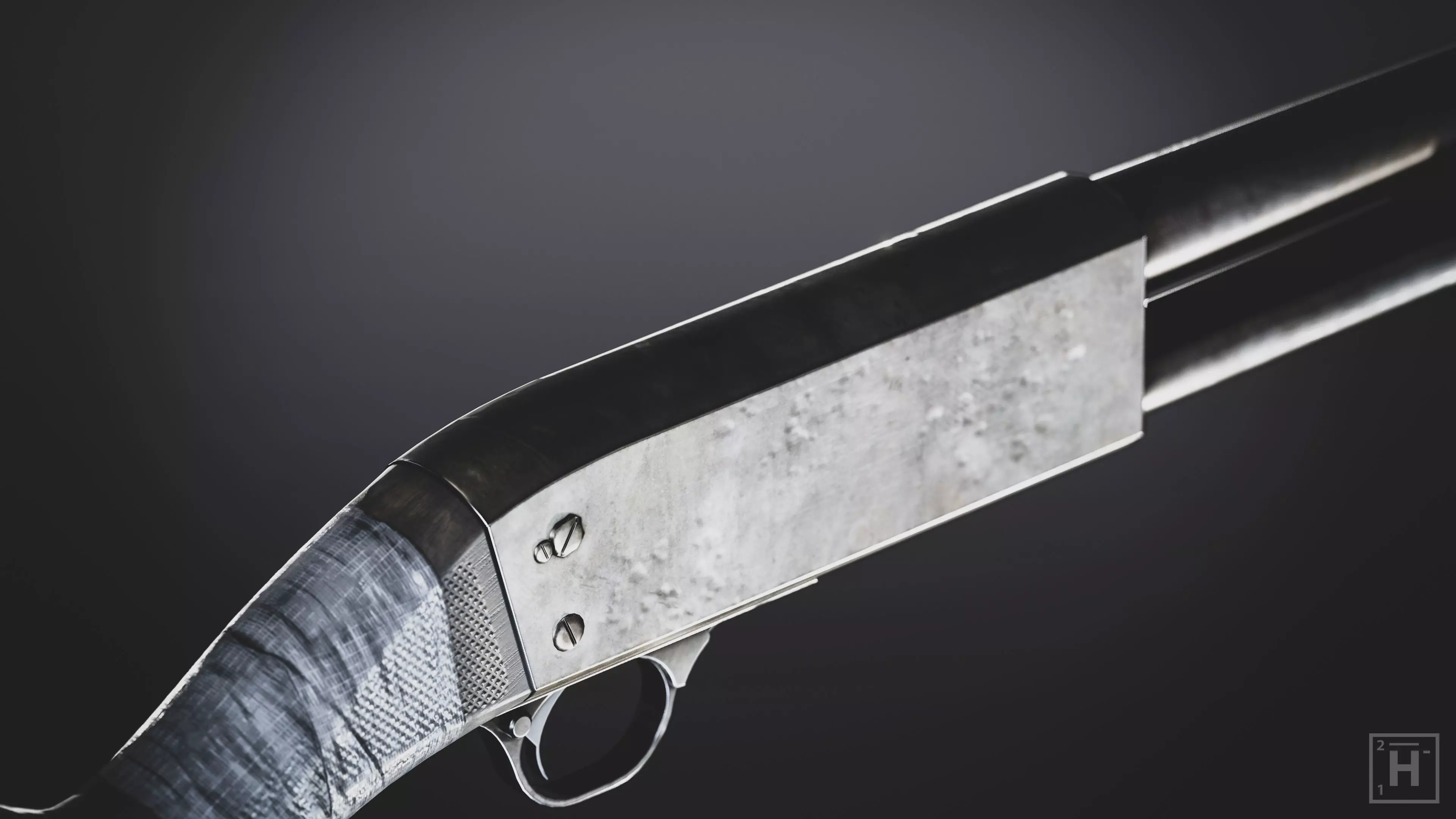 Shotgun - Post Apocalyptic Series 3D model_0