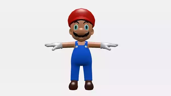 Mario rigid model