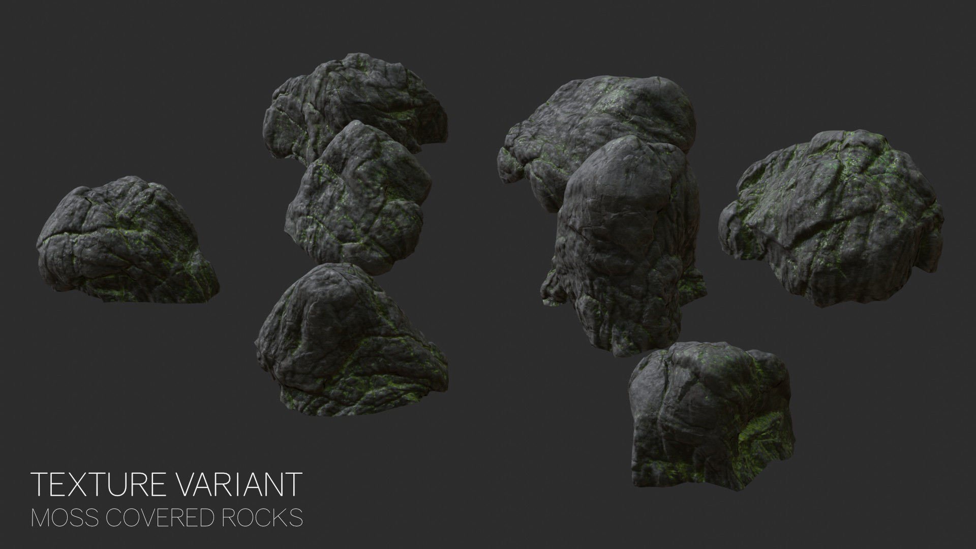 Volcanic Rocks 02 Low-poly 3D model_51