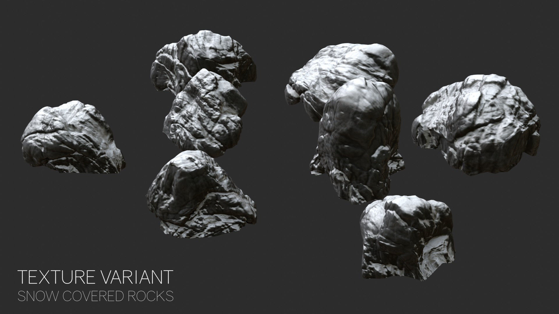 Volcanic Rocks 02 Low-poly 3D model_48
