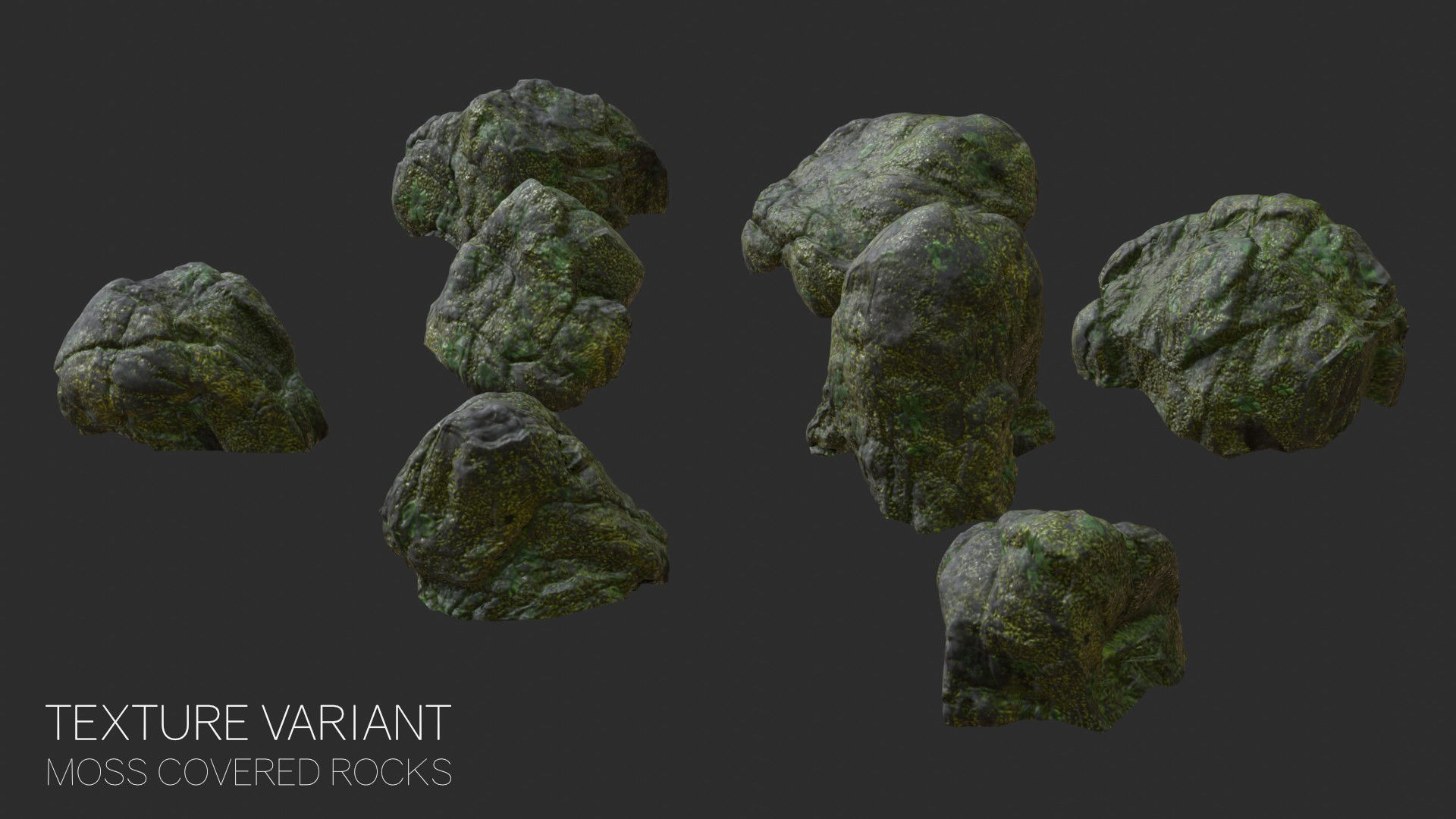 Volcanic Rocks 02 Low-poly 3D model_54