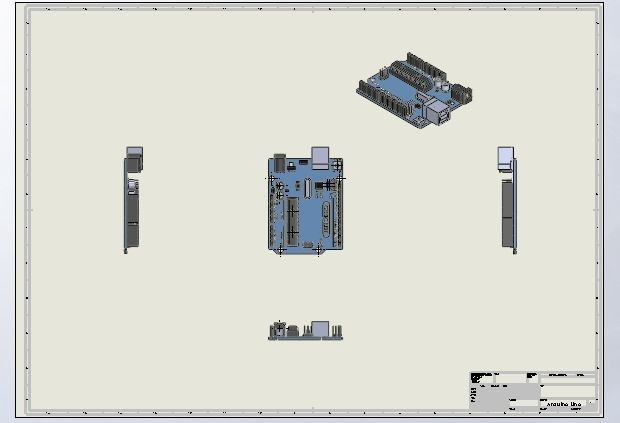 Arduino Uno 3D model_6