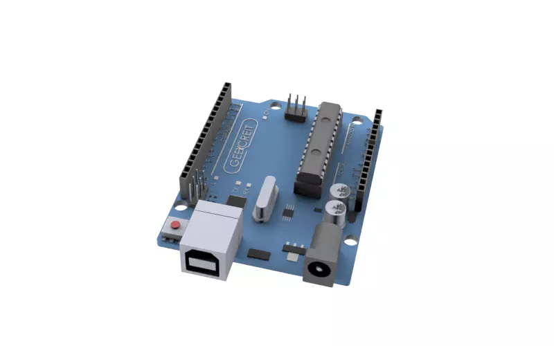 Arduino Uno 3D model_0
