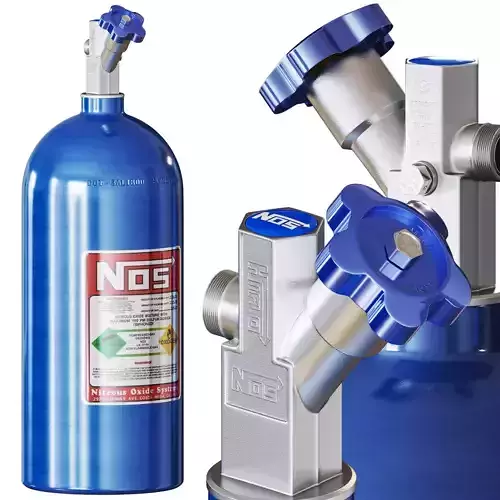 NOS - Nitrous oxide system 3D model