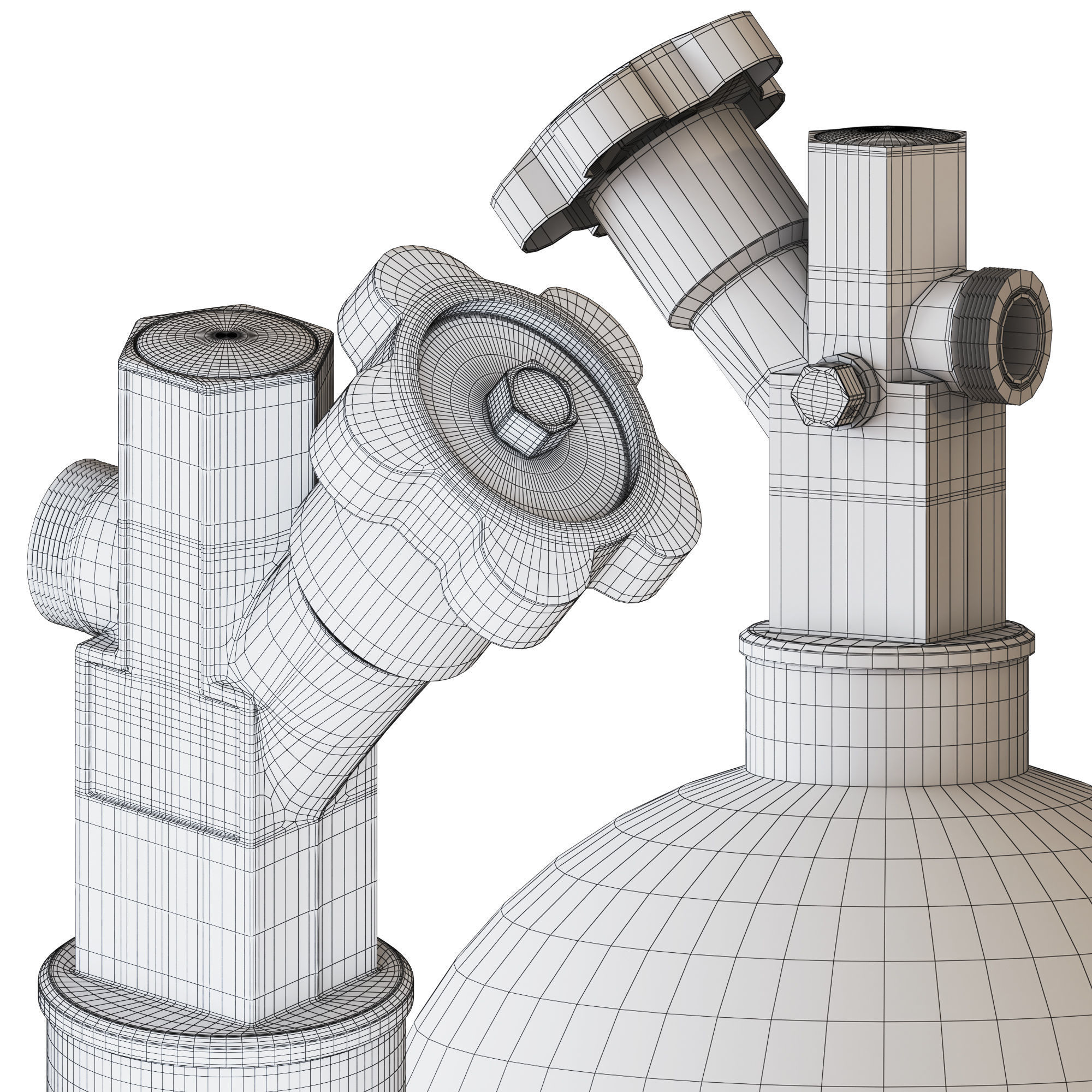 NOS - Nitrous oxide system 3D model_4