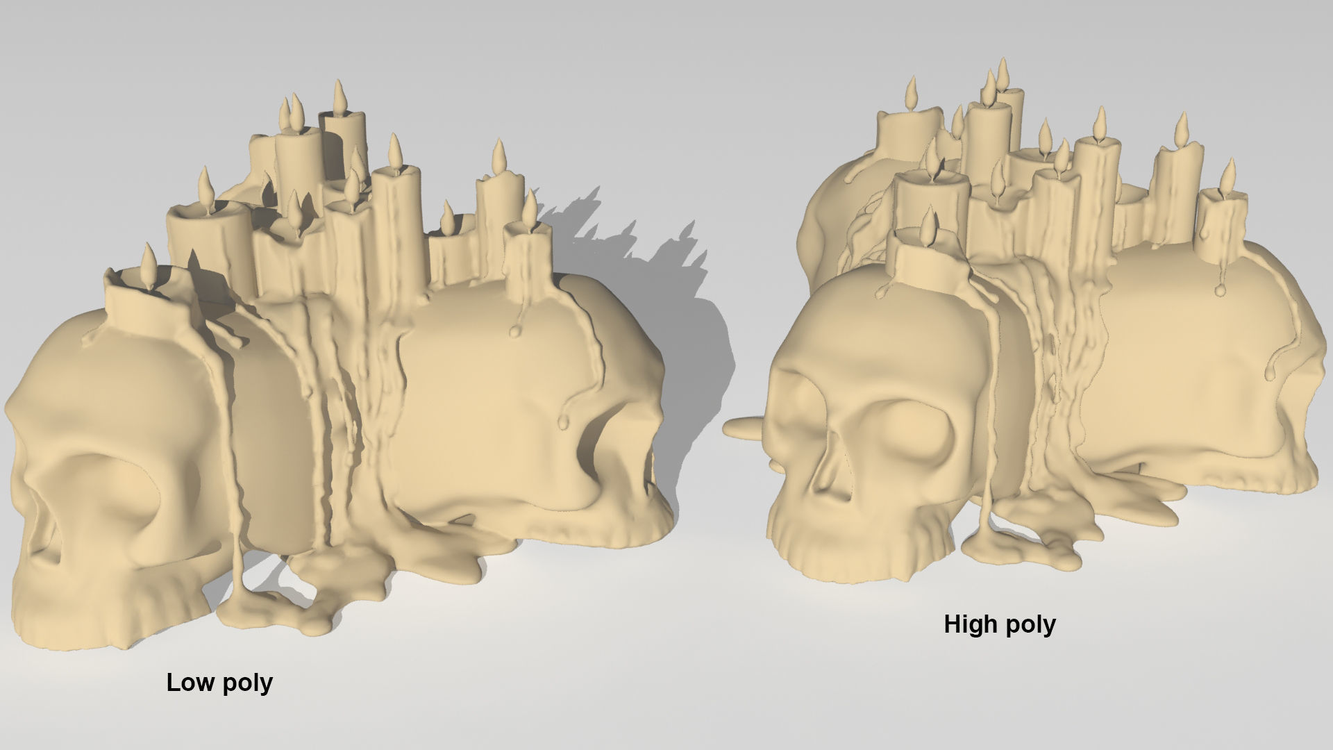 skull candle 3D model_11