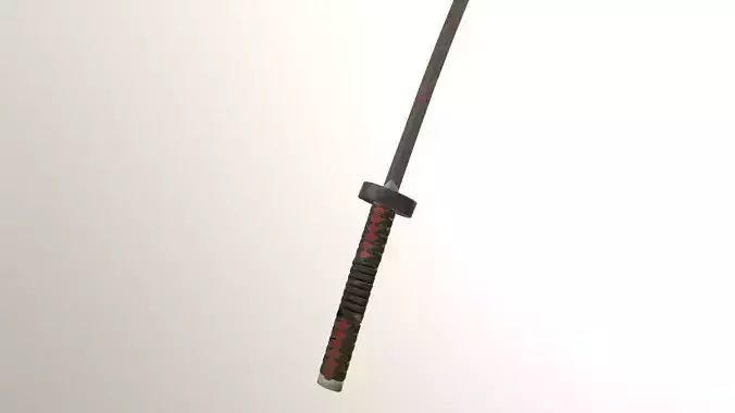 Katana Sword Demon Slayer Black Nichirin