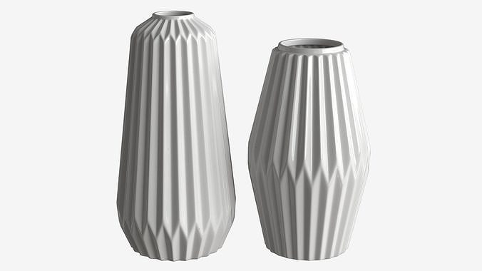 Decor Vase  019 Low-poly 3D model