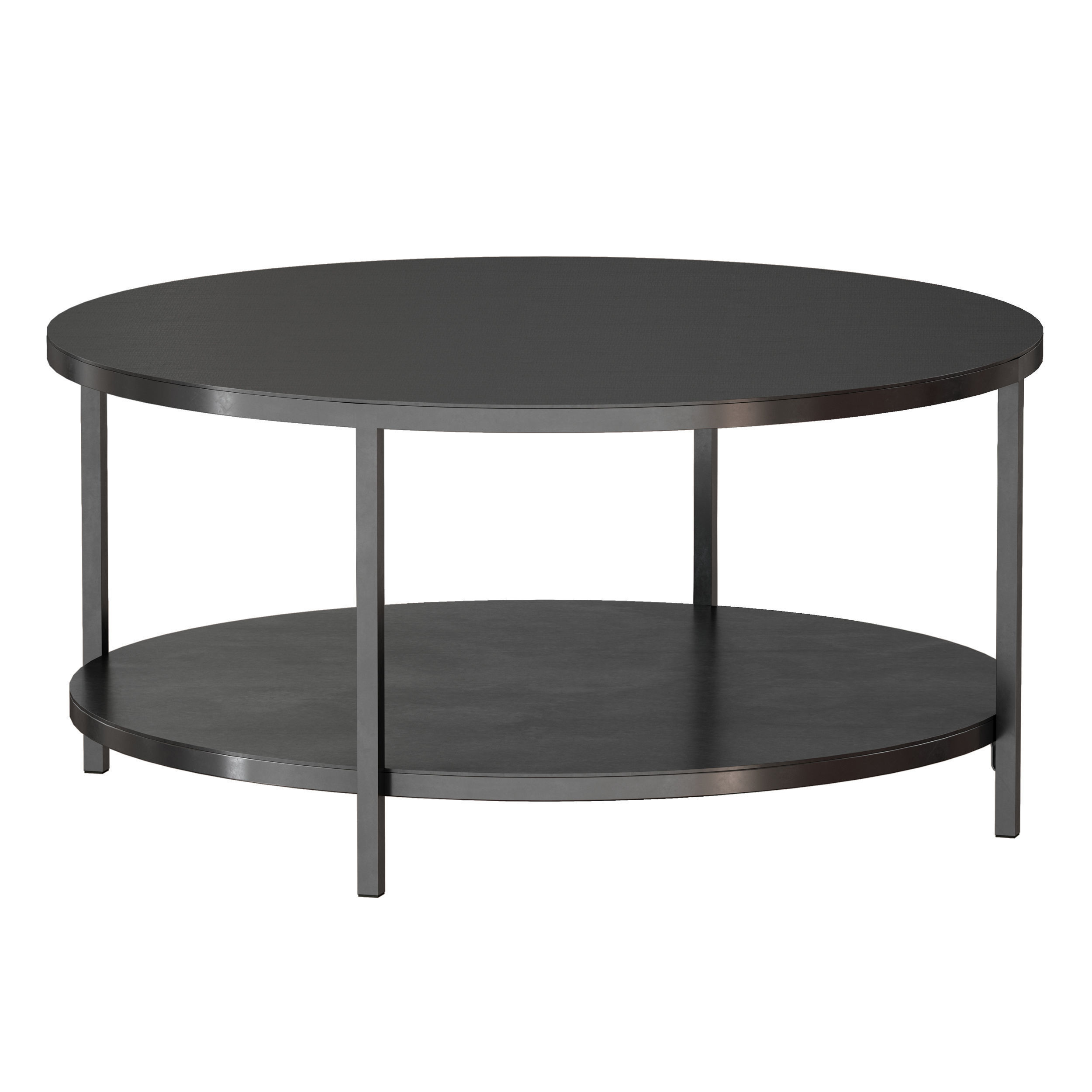 Echelon Round Coffee Table Crate and Barrel 3D model_2
